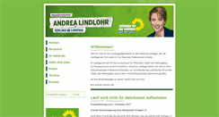 Desktop Screenshot of andrea-lindlohr.de